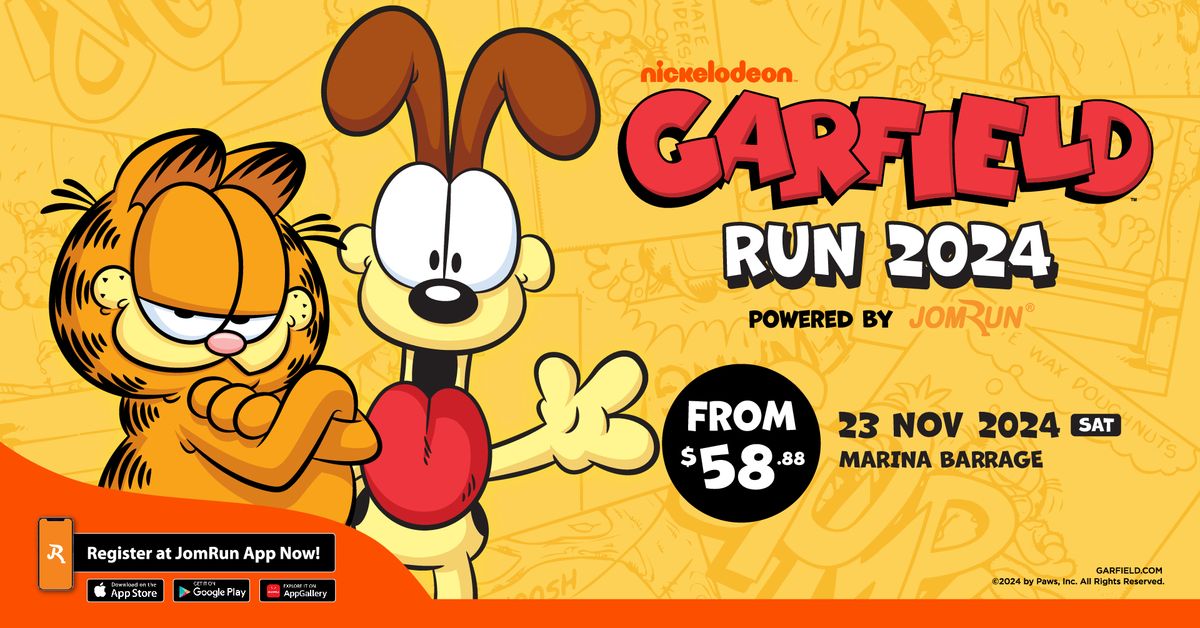 Garfield Run 2024 Powered By JomRun\u00ae - Singapore