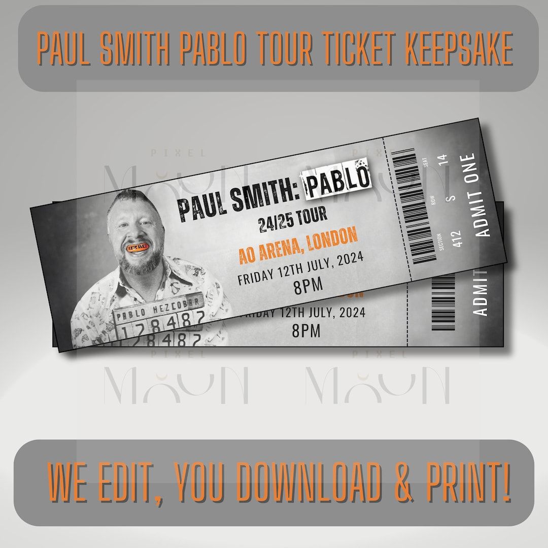 Paul Smith at O2 Arena - London