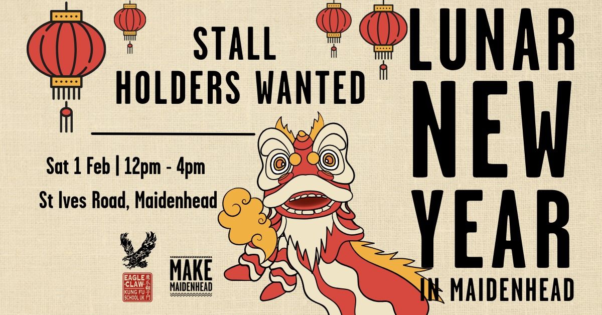 Lunar New Year 2025 in Maidenhead! 