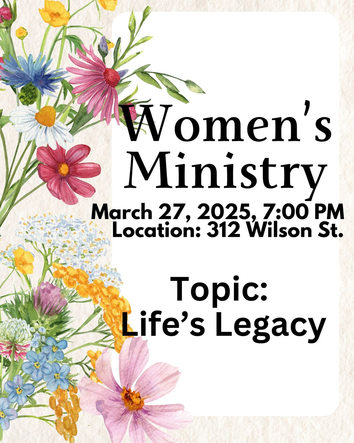 Women's Ministry 