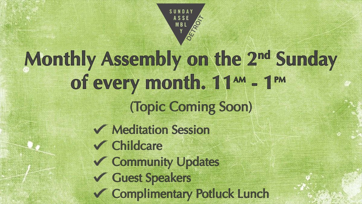 The Assembly: Topic TBD