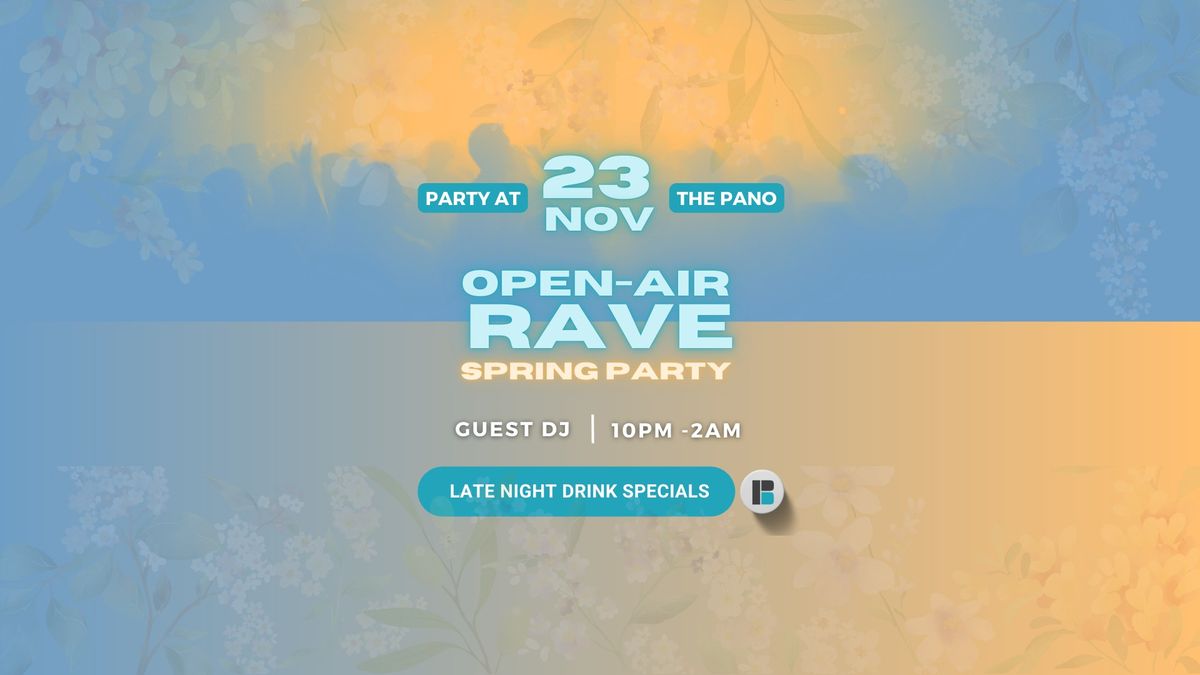 Open-Air Rave \ud83d\udea6Sat 23rd Nov \ud83d\udea6Bathurst's Newest Late Night Party \ud83d\udd25