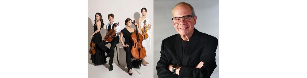 Esme String Quartet and Bob Greenberg at Herbst Theatre