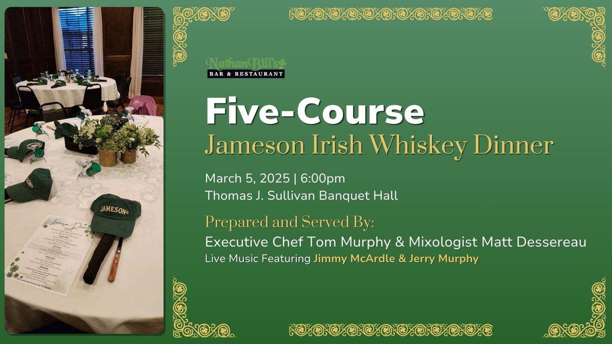 5-Course Jameson Irish Whiskey Dinner