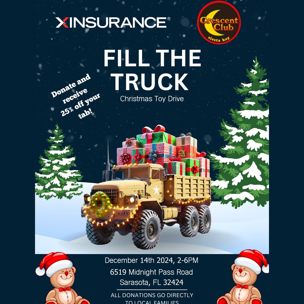 Fill The Truck Toy Drive