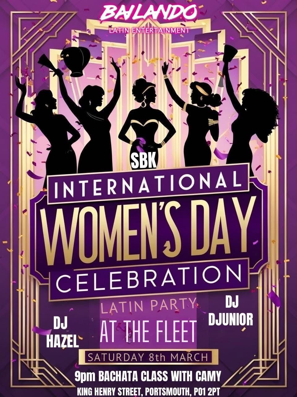 LATIN PARTY - International Women\u2019s Day