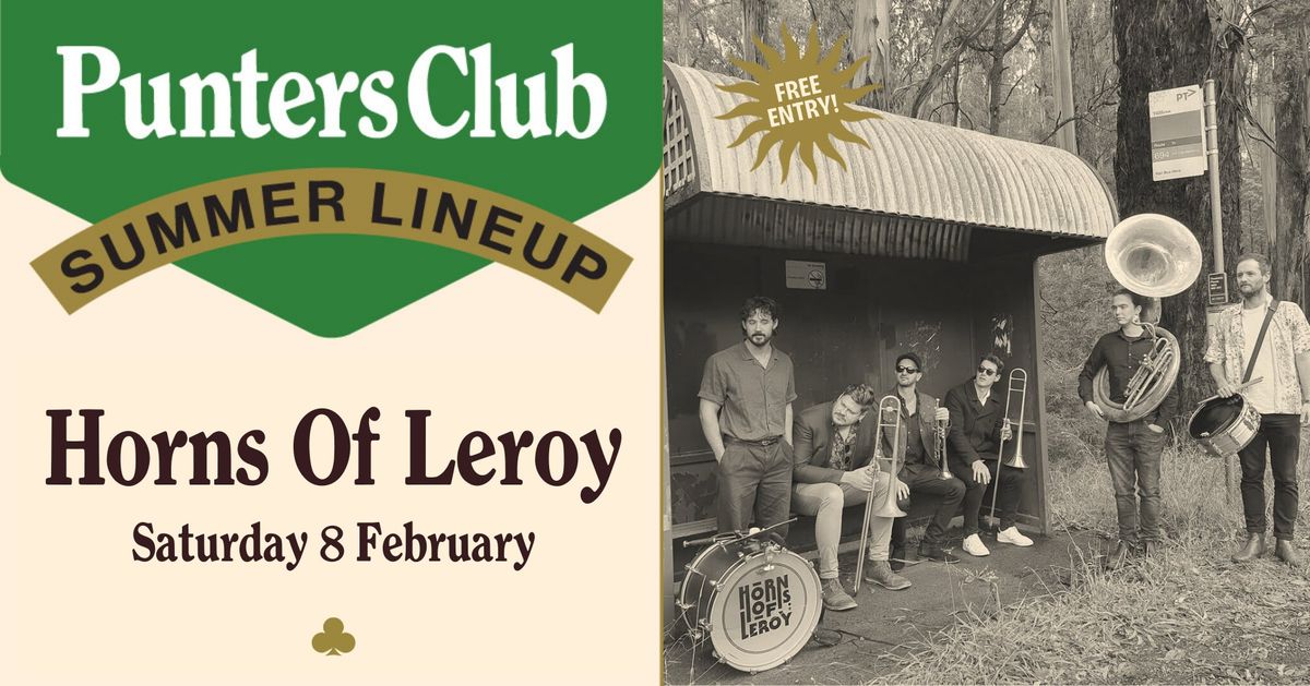 Horns of Leroy | Live at Punters Club