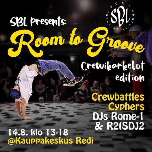 SBL presents: ROOM TO GROOVE - Crewikarkelot Edition