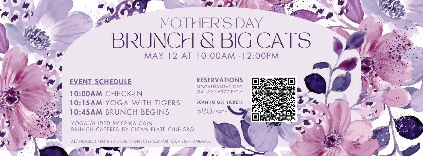 Mother's Day Brunch & Big Cats