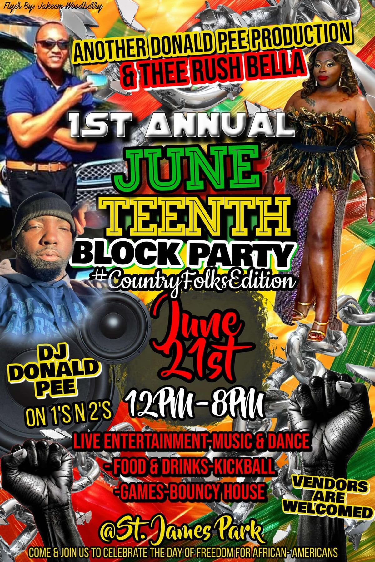 1st Annual Juneteenth Block Party