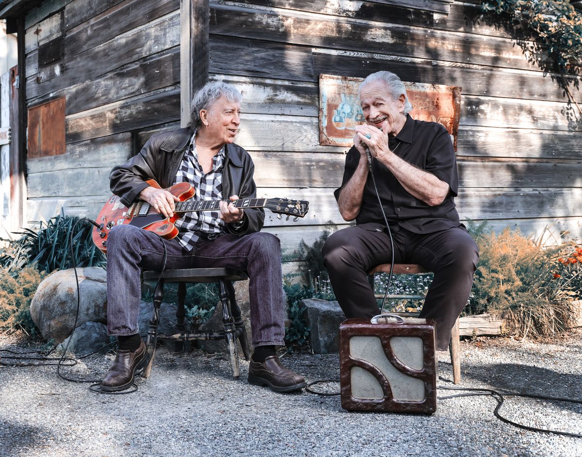 Charlie Musselwhite & Elvin Bishop at the Historic Everett Theater