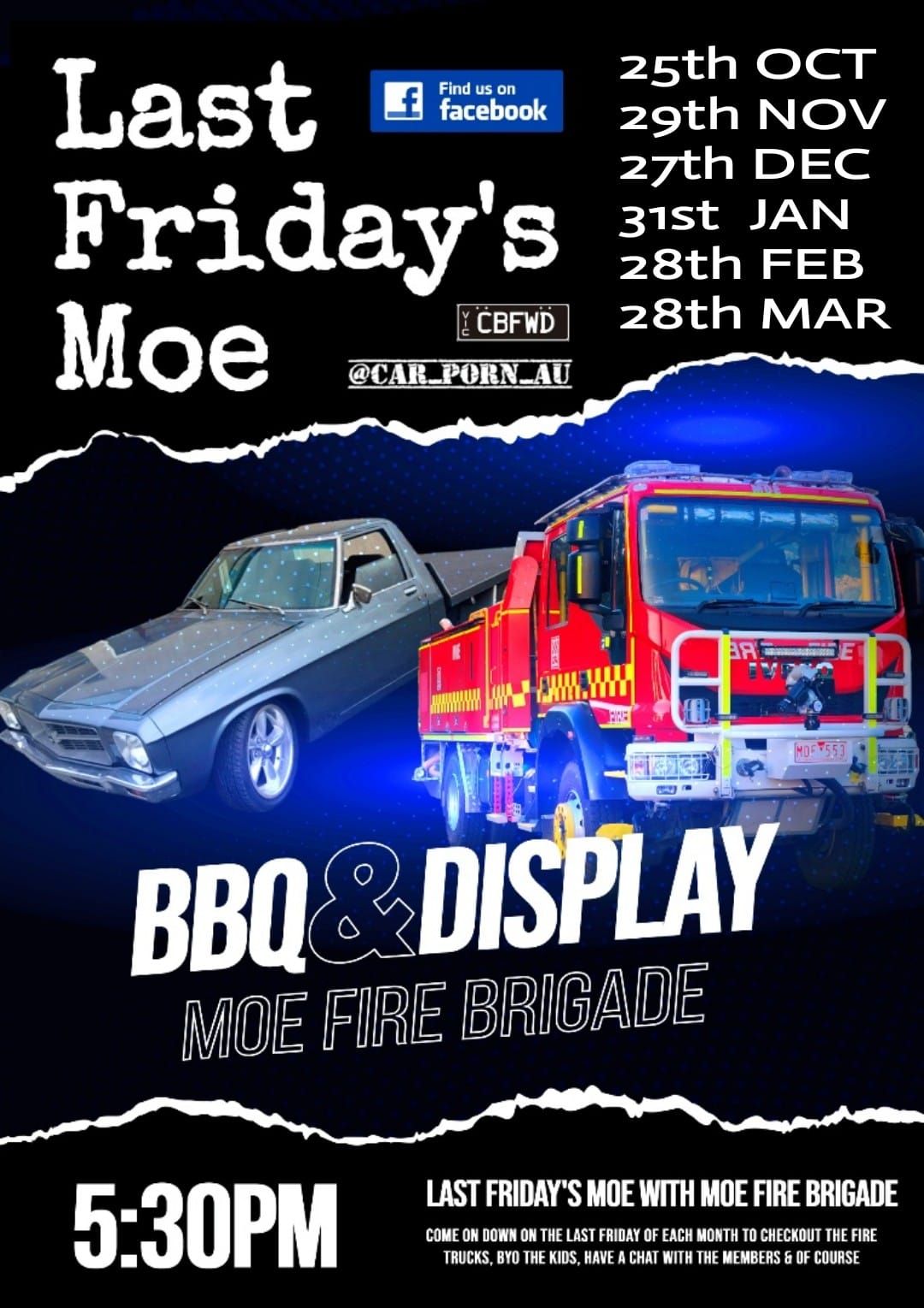 Last Friday's Moe January BBQ & Display 