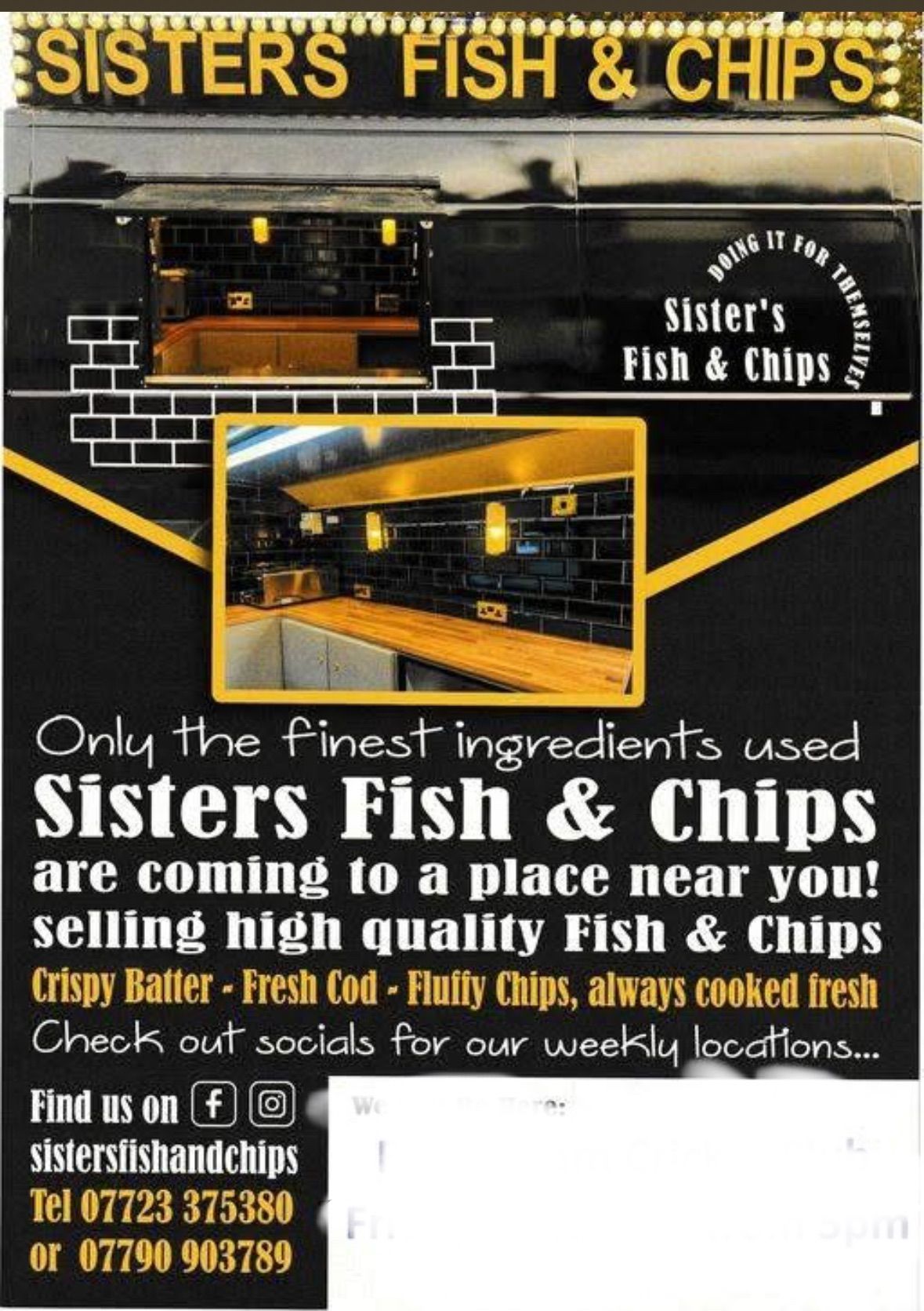 Sisters' Fish & Chips Night