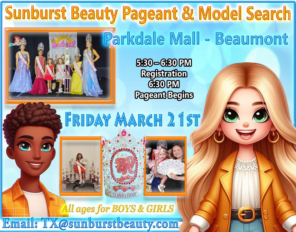 Beaumont Parkdale Mall Sunburst Barbie Pageant!