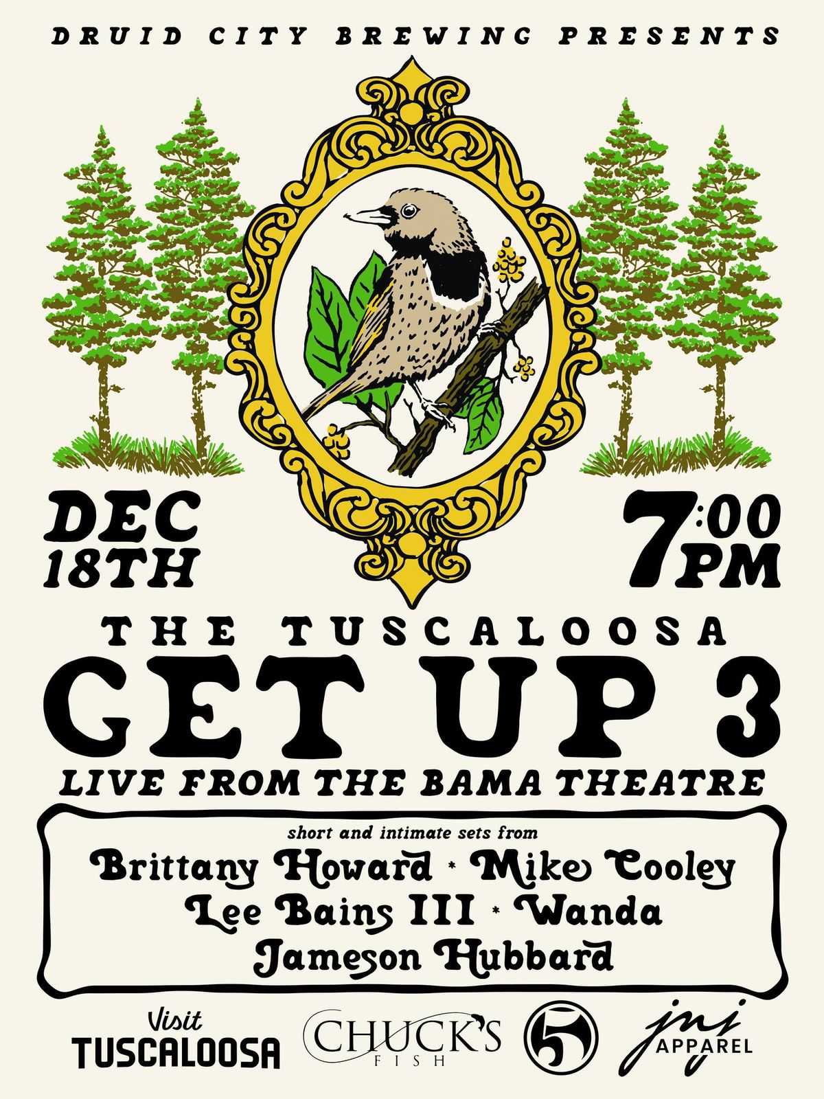 The Tuscaloosa Get Up 3 featuring Brittany Howard, Mike Cooley, and More