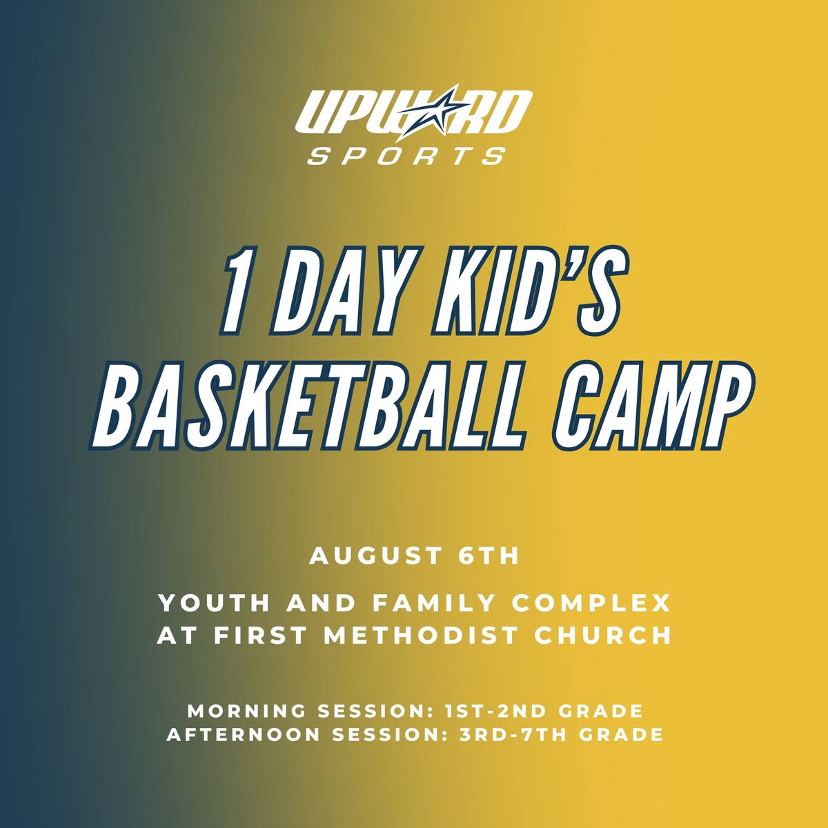 3rd-7th Grade 1-Day Basketball Camp!