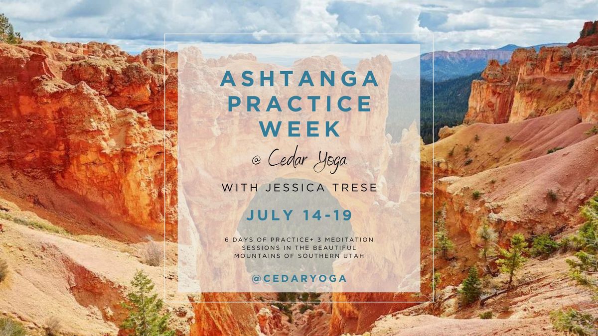 Ashtanga Practice Week
