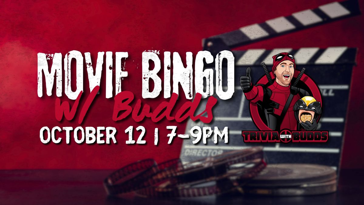 Movie BINGO w\/ Budds \ud83c\udfac\ud83d\udc7b\ud83c\udf7f