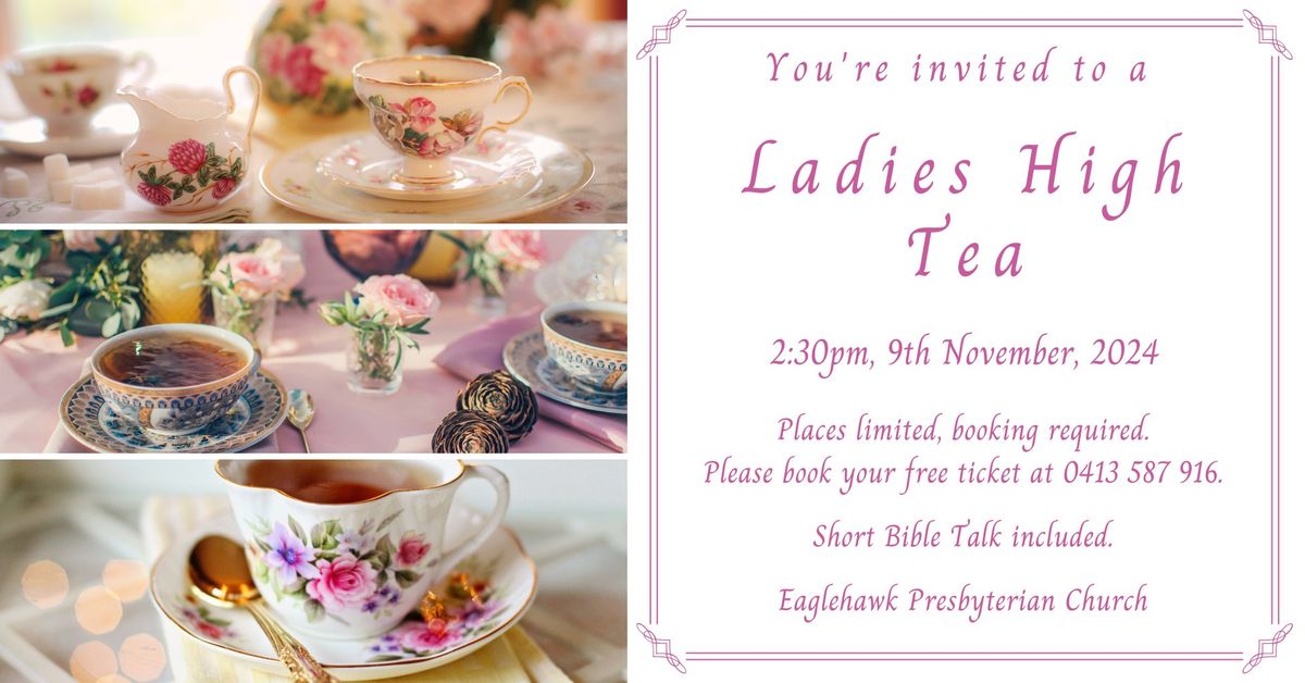 Ladies High Tea