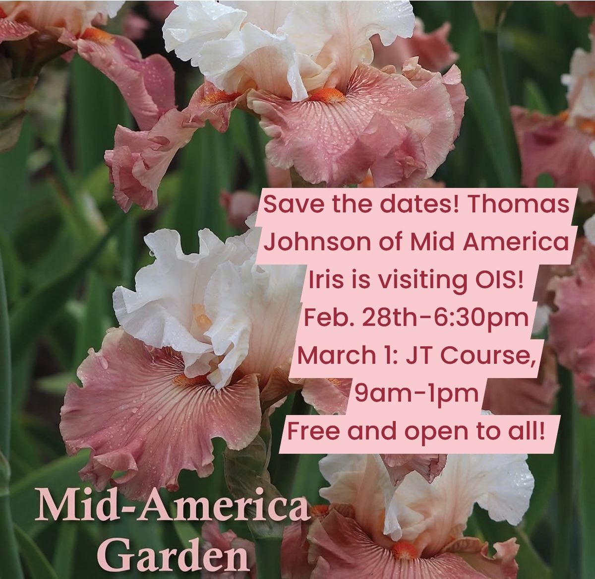 Mid America Iris Gardens-Special Meeting