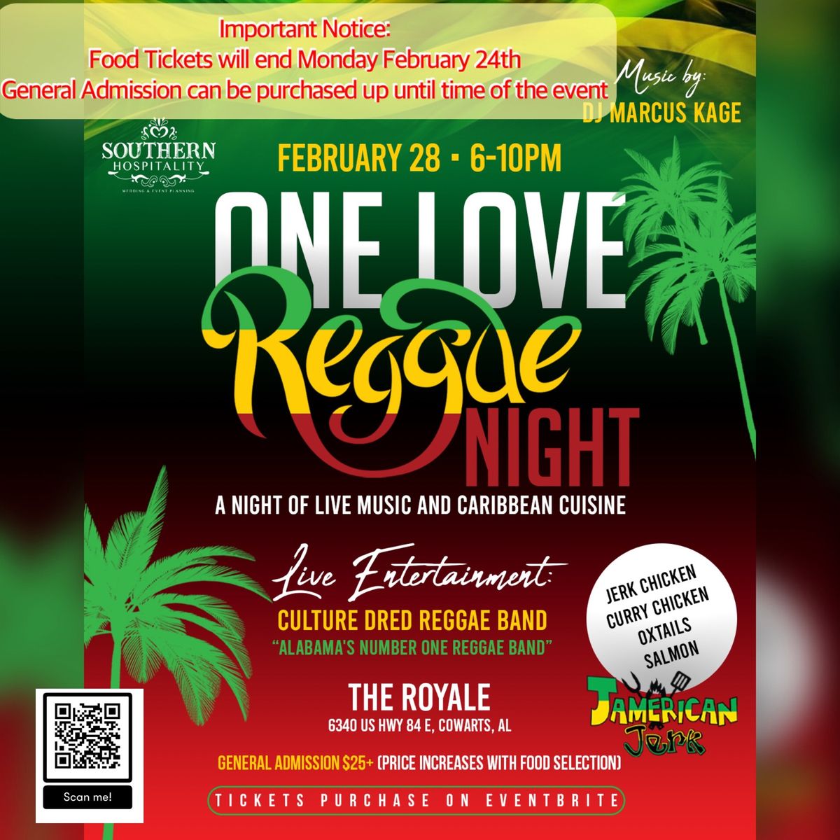 One Love - Reggae Night