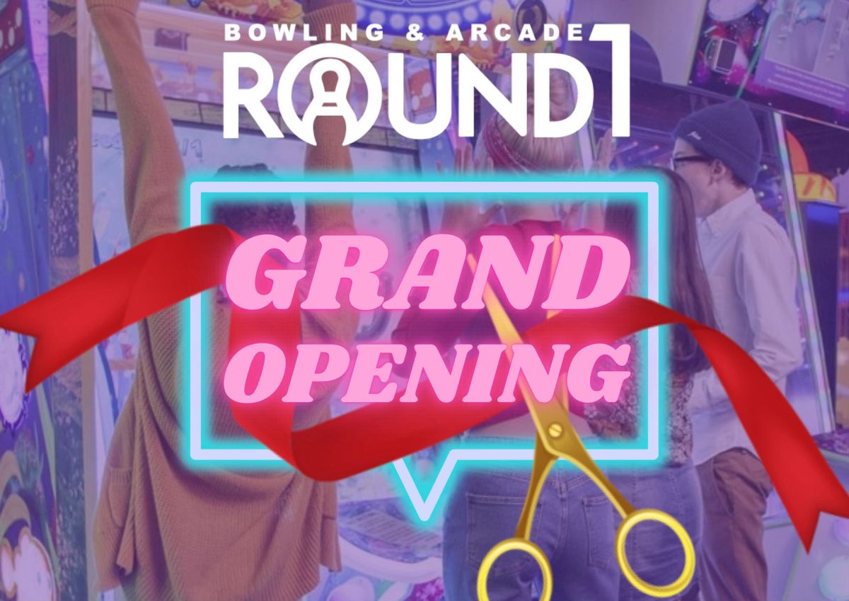 Round One Arcade Grand Opening