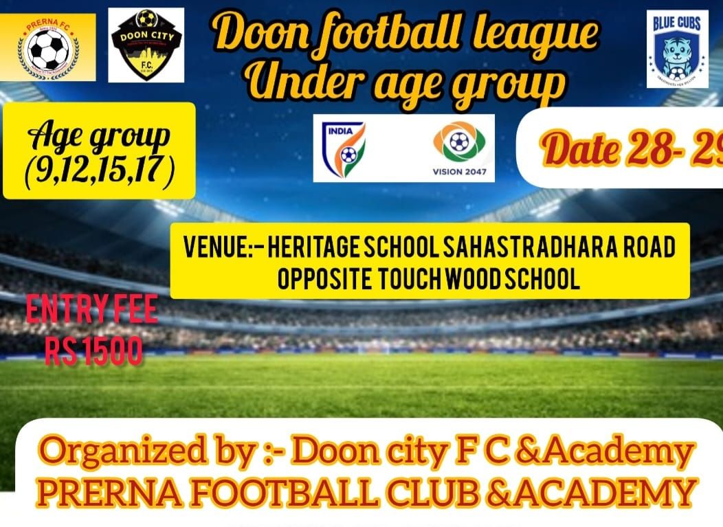 Doon Football League under age group (9-17)