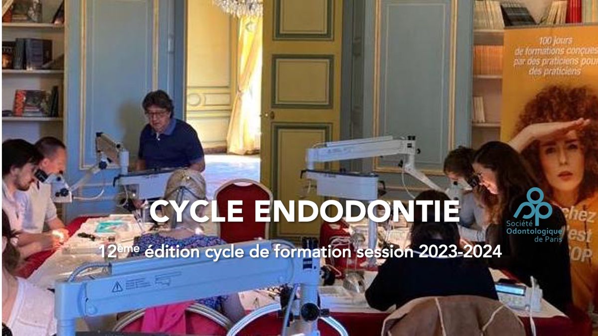 Cycle endodontie 2023-2024