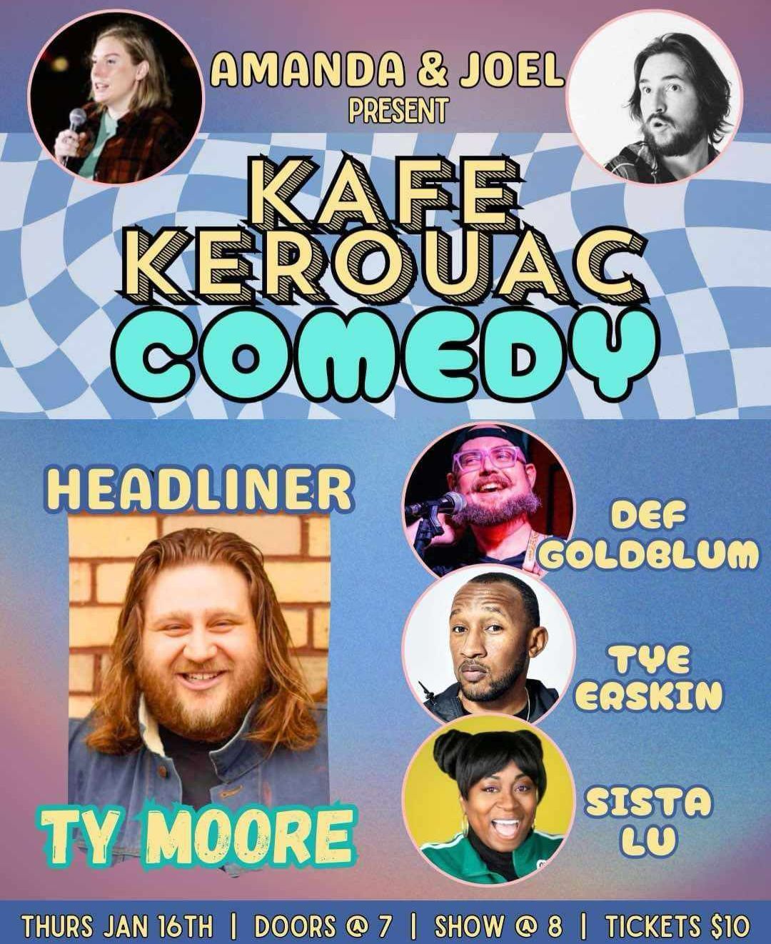 Kafe Kerouac Comedy Hour 1\/16