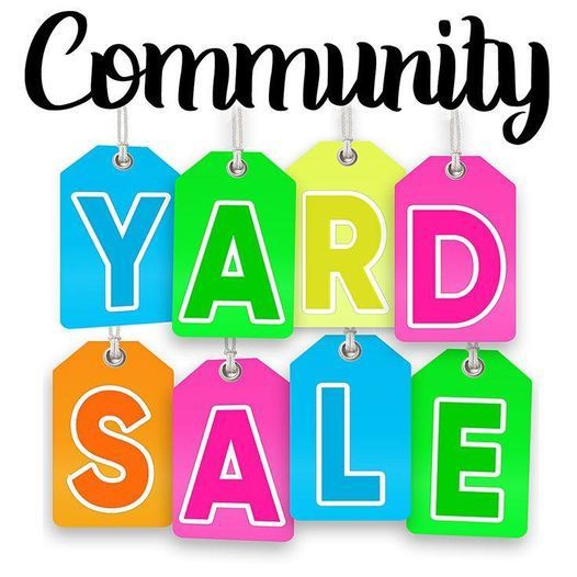 CommUNITY Yard SALE with CRAFTS and FOOD!