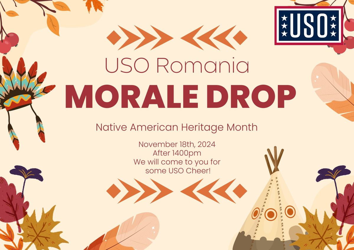 Morale Drop: Native American Heritage Month