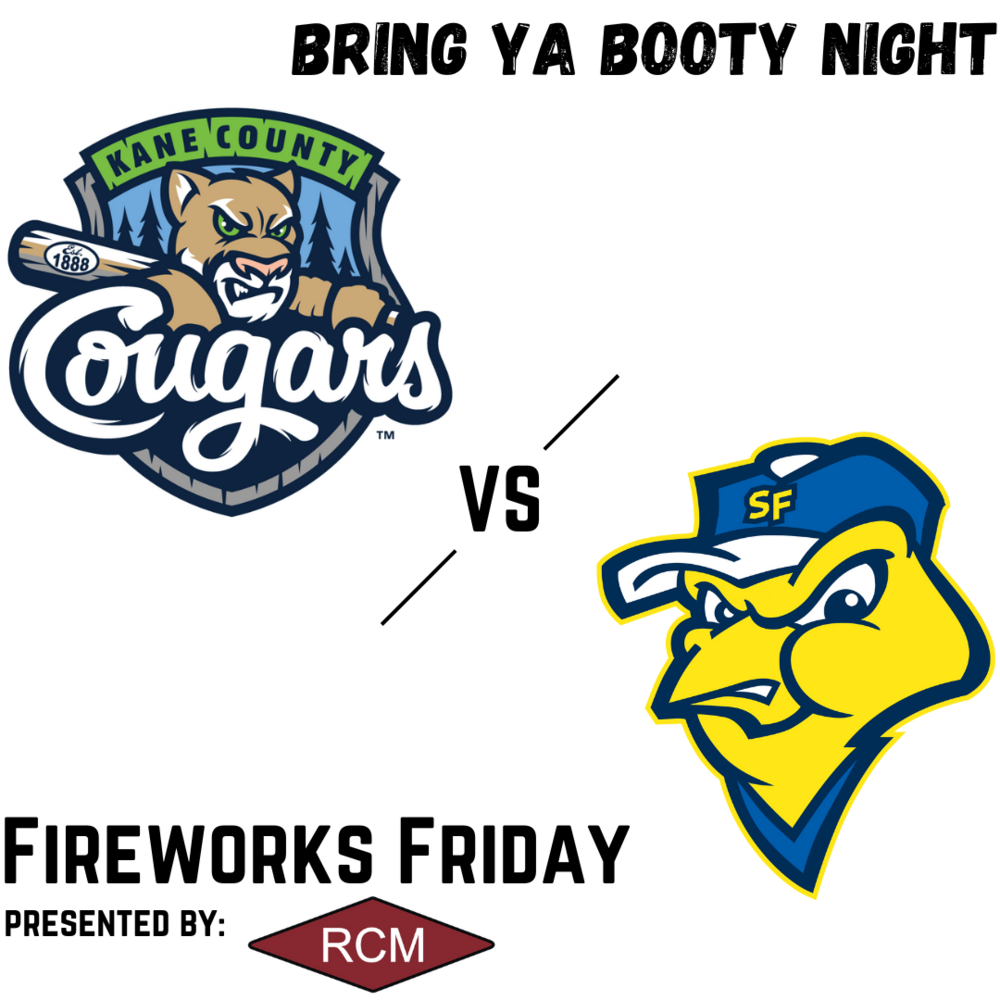 Kane County Cougars at Sioux Falls Canaries at Sioux Falls Stadium