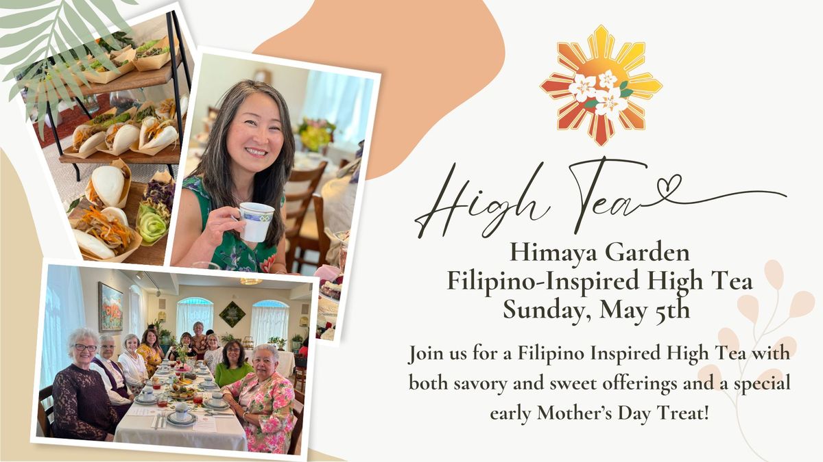 Himaya Garden Filipino Inspired High Tea
