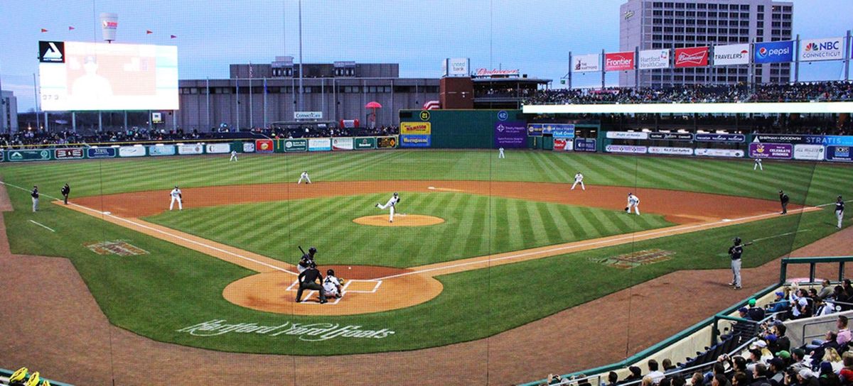 Hartford Yard Goats at New Hampshire Fisher Cats at Northeast Delta Dental Stadium