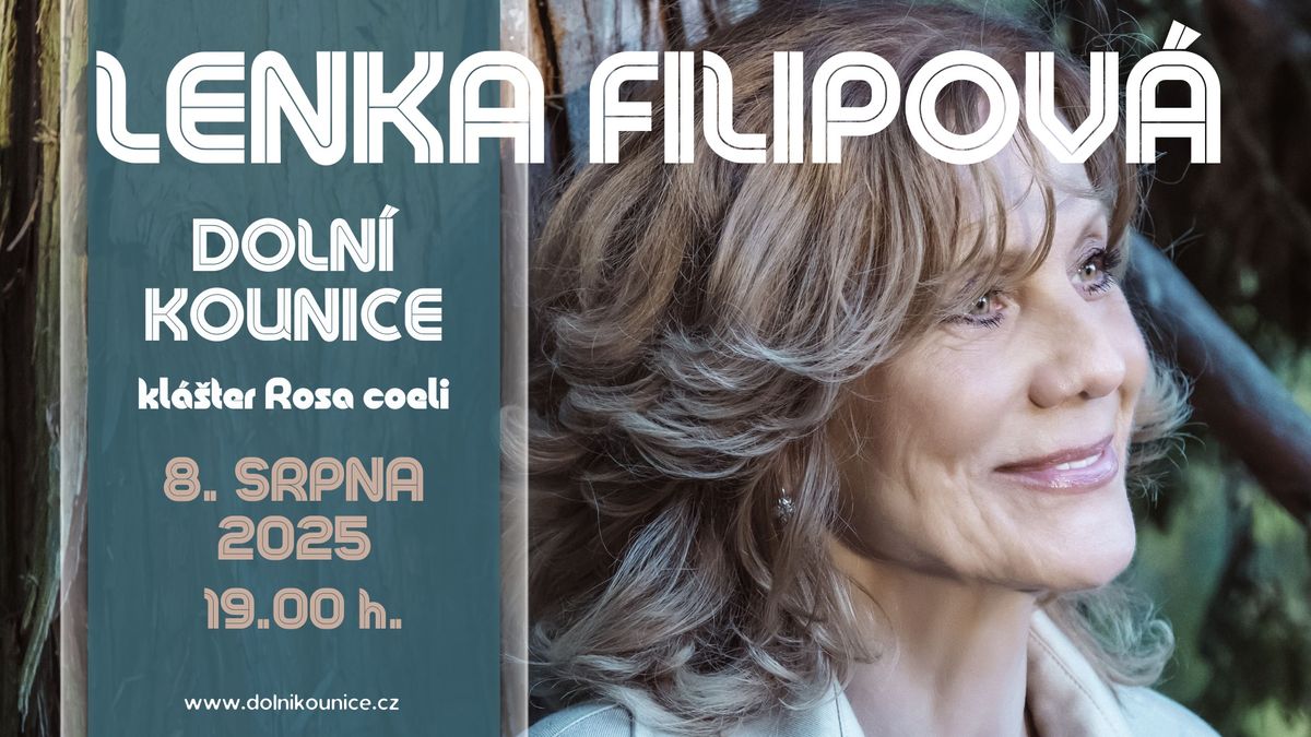 Lenka Filipov\u00e1 v Rosa coeli - Doln\u00ed Kounice