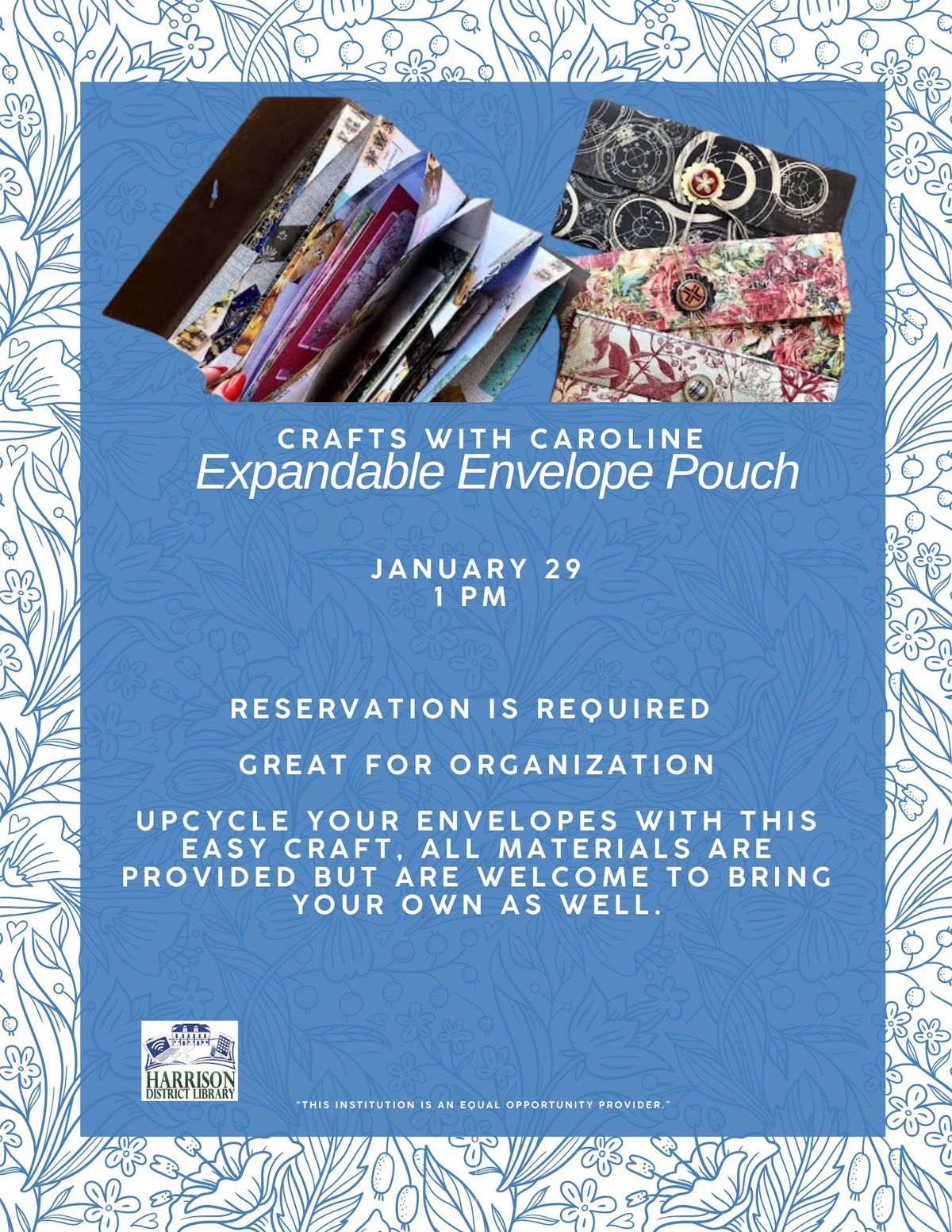 Craft with Caroline: Expandable Envelope Pouch 