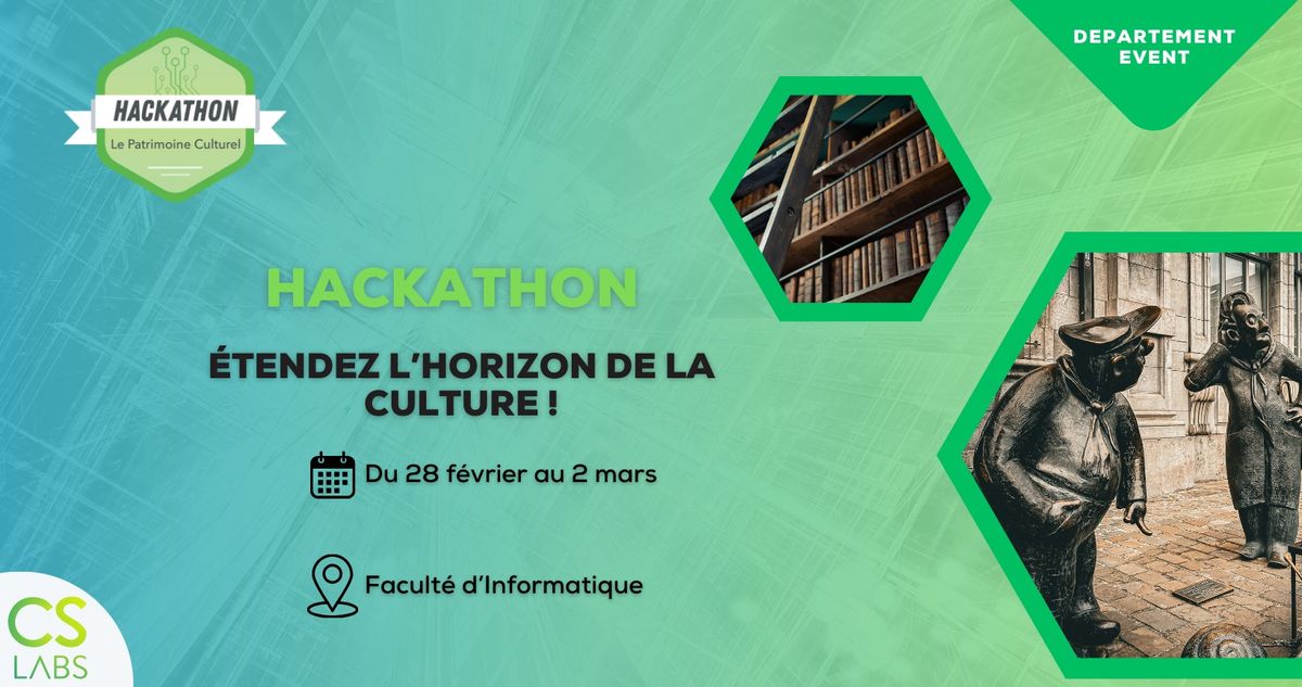 Hackathon - Le patrimoine culturel