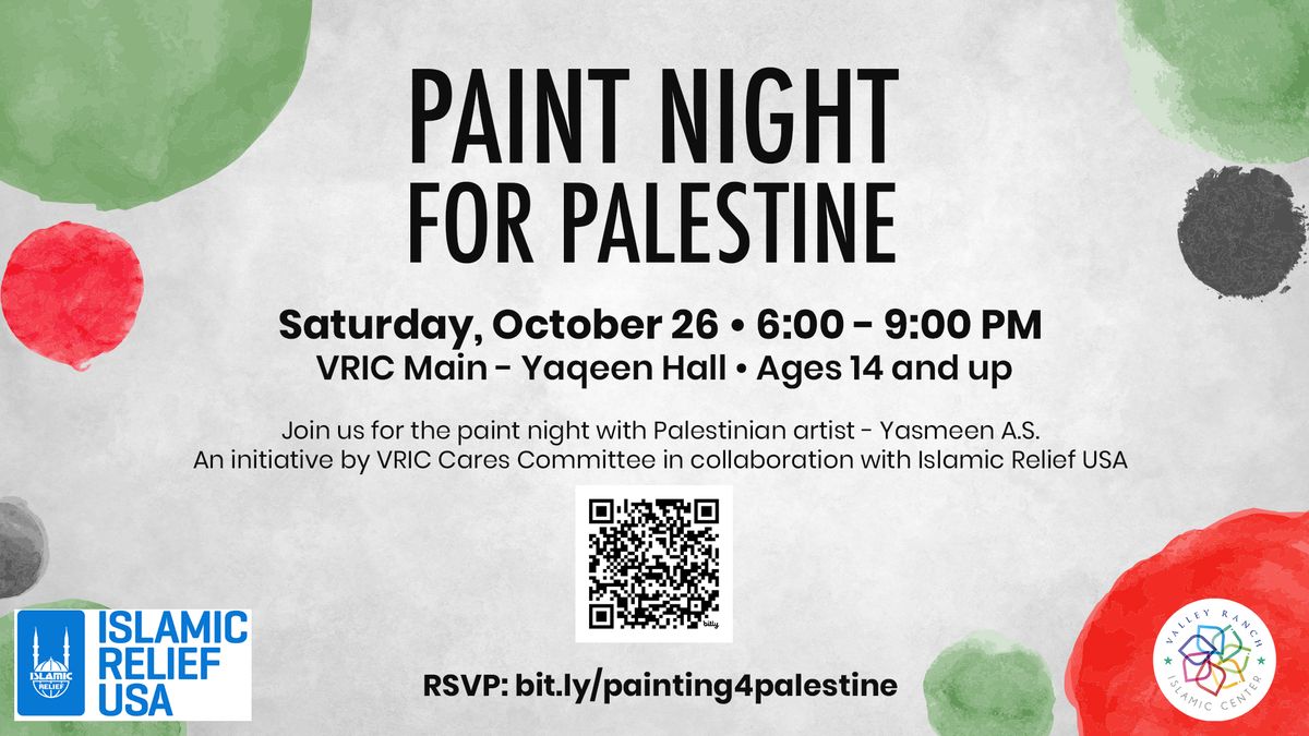 Paint Night for Palestine