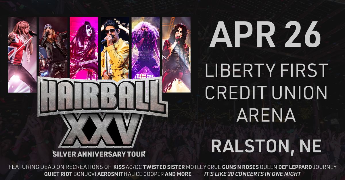 Hairball: Silver Anniversary Tour ROCKS Ralston, NE!