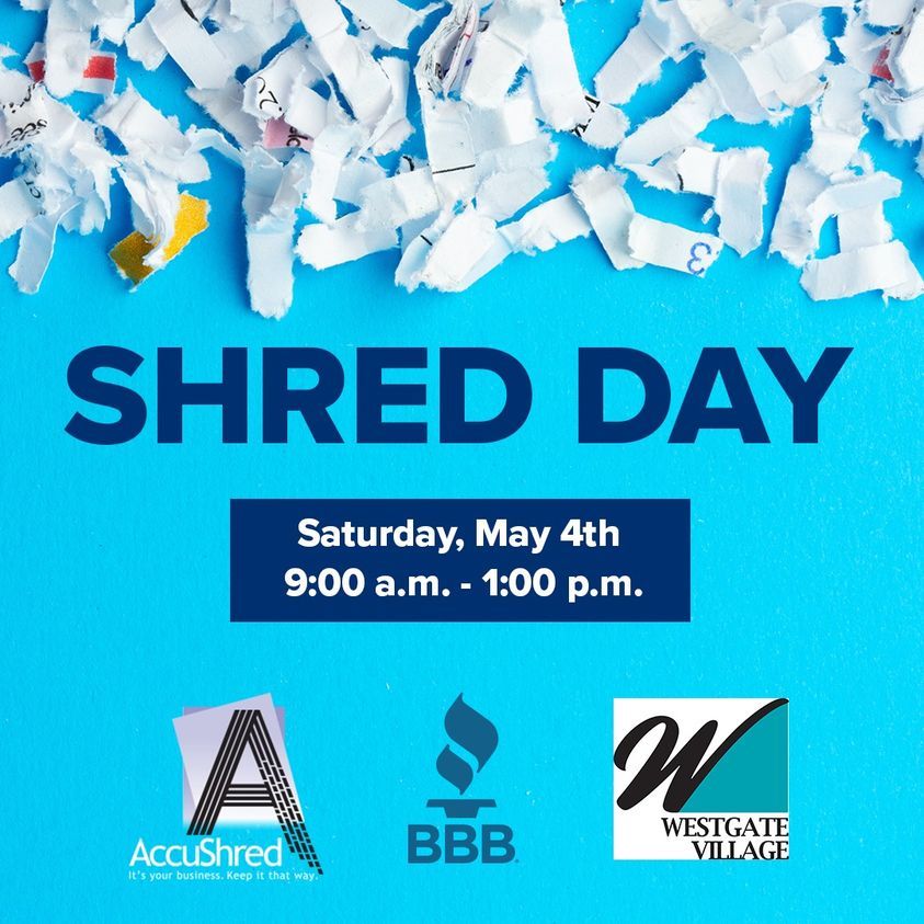 Shred Day by BBB of Northwest Ohio & Southeast Michigan and AccuShred 
