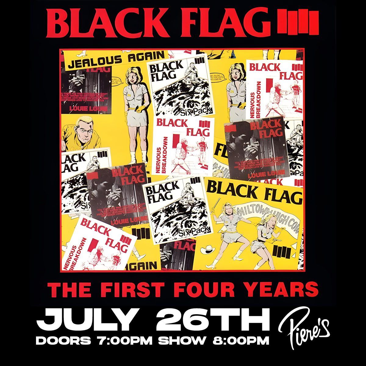 Black Flag in Piere's Main Room