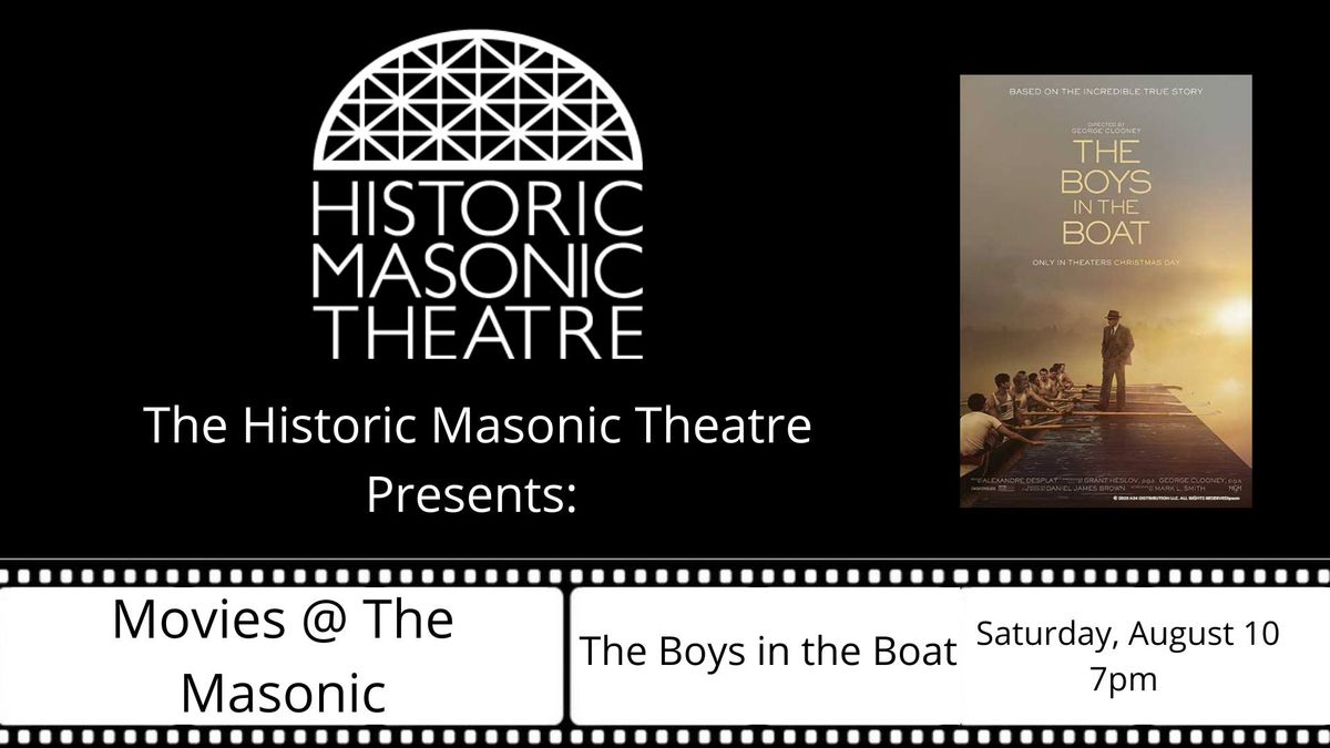 Movies@theMasonic: The Boys in the Boat