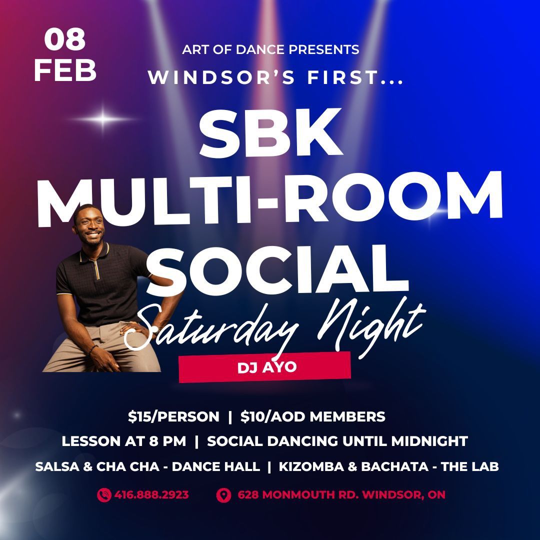 Windsor\u2019s FIRST Multi-Room SBK Social