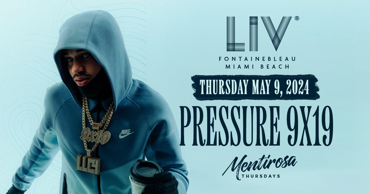 Pressure 9x19 LIV - Thurs. May 9th