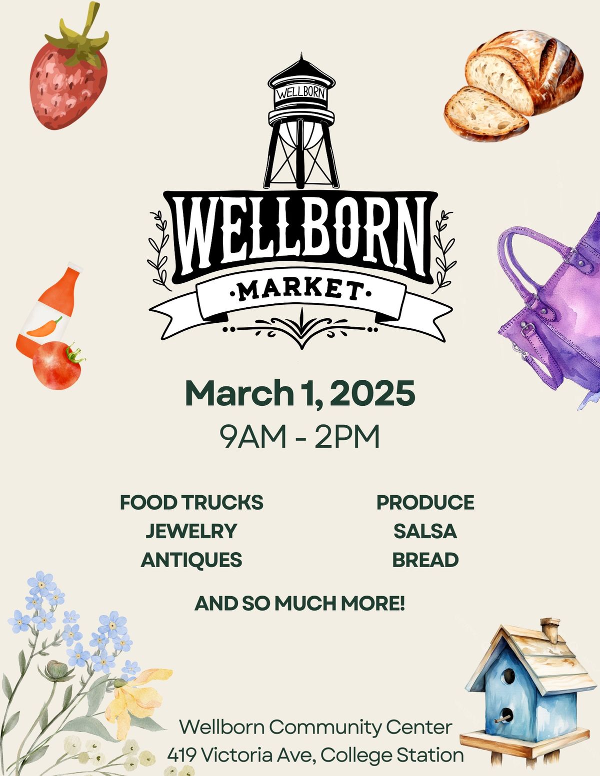 Wellborn Market - March