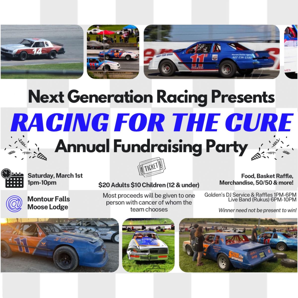 Next Gen\u2019s Annual Fundraiser\/Racing For The Cure Party