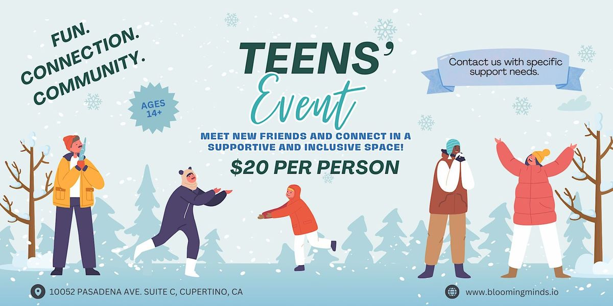 December Ability Inclusive Teen Events