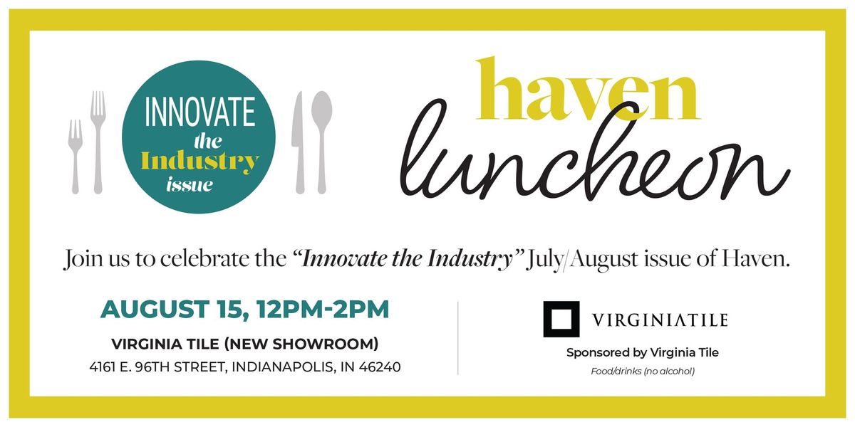 Haven's August 2024 Luncheon Sponsored by Virginia Tile