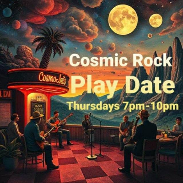 Cosmic Rock Play Date - March 6th