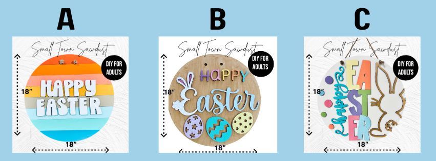 Easter Door Hanger Class